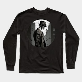 Pinstriped Man Long Sleeve T-Shirt